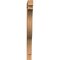 Ekena Millwork Funston Block Smooth Bracket, Western Red Cedar, 3 1/2"W x 30"D x 42"H BKT04X30X42FST05SWR - alternate 3